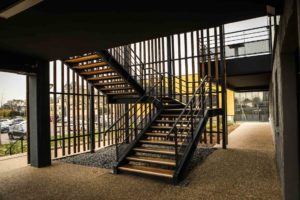 Metallerie Letourneau escalier exterieur metal